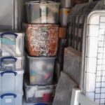 as suas coisas bem embaladas no transporte da mudança