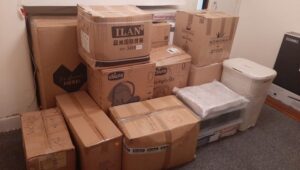 material de embalamento e empacotamento